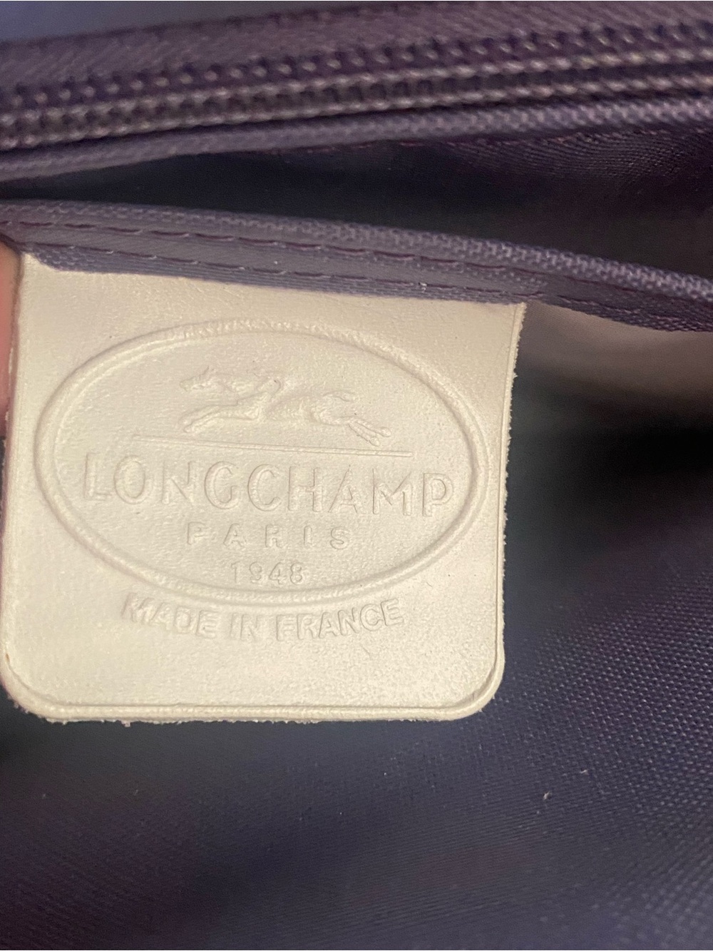 Vintage Longchamp Brown Leather Structured Tote - Picture 9 of 14
